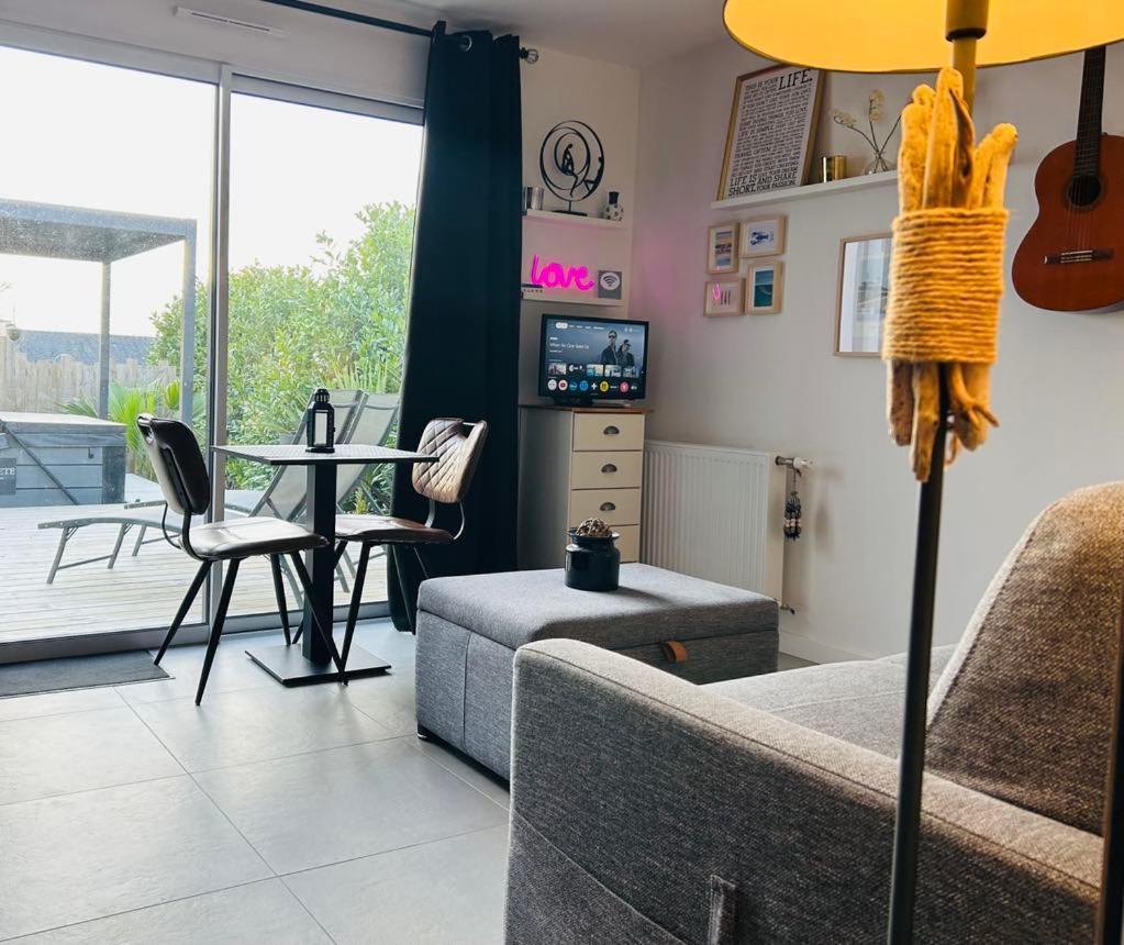 Studio & Spa La Discrete Saint-Évarzec 외부 사진